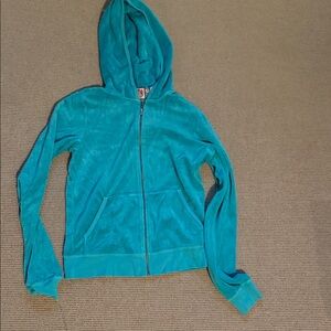 Juicy Couture Aqua Zip-Up Jacket